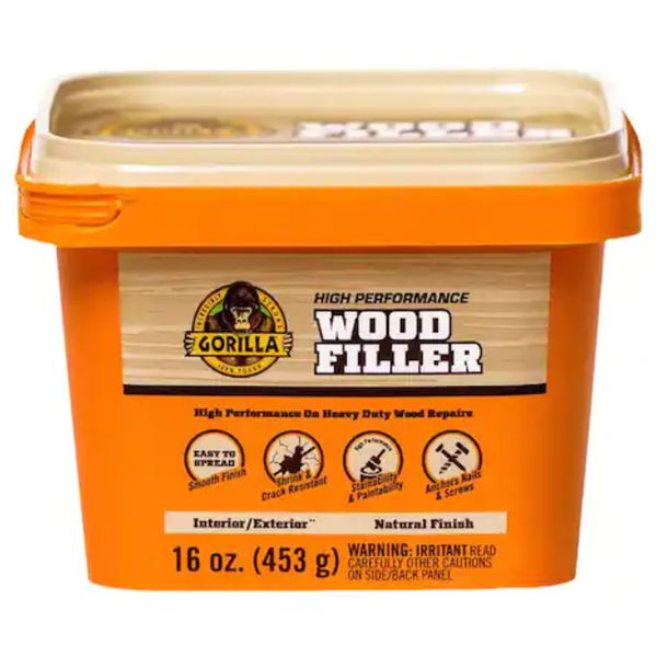 16 oz. Natural Wood Filler Tub