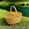 Natural Rattan Picnic Basket