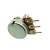 KKHMF 10pcs B50K Top Adjustable Single Turn Knurling Axis Volume Potentiometer 50K Ohm