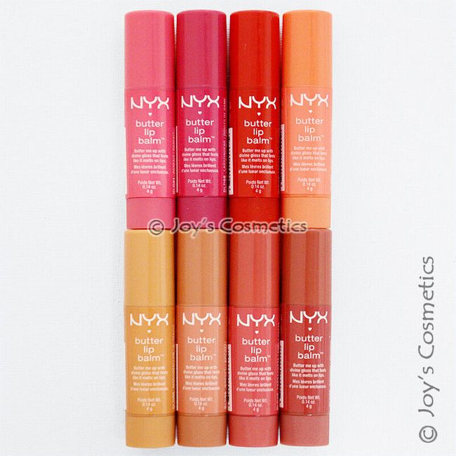 3 NYX Butter Lip Balm - BLB "Pick Your 3 Color"    *Joy's cosmetics*