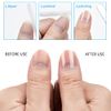 6 Pack Glass Nail File with Case Professional Crystal Nail File Glass Fingernail Files Double-Sided Manicure Tool for Natural Nails