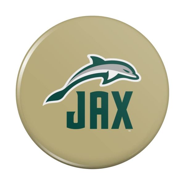 Jacksonville University Secondary Logo Kitchen Refrigerator Locker Button Magnet