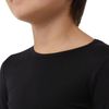 32 Degrees Kids Baselayer Top Pant Set, Black, Medium