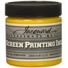 Jacquard Professional Screen Print Ink, Water-Soluable, 4oz Jar, Process Yellow (140)