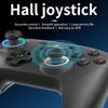 Doriteney RG P01 Wireless Gaming Controller Compatible with Switch Game Controllers RG P01 2.4G Controller Gamepad for Bluetooth/PC/Steam/iOS/Android/Switch Hall Effect RGB Lights