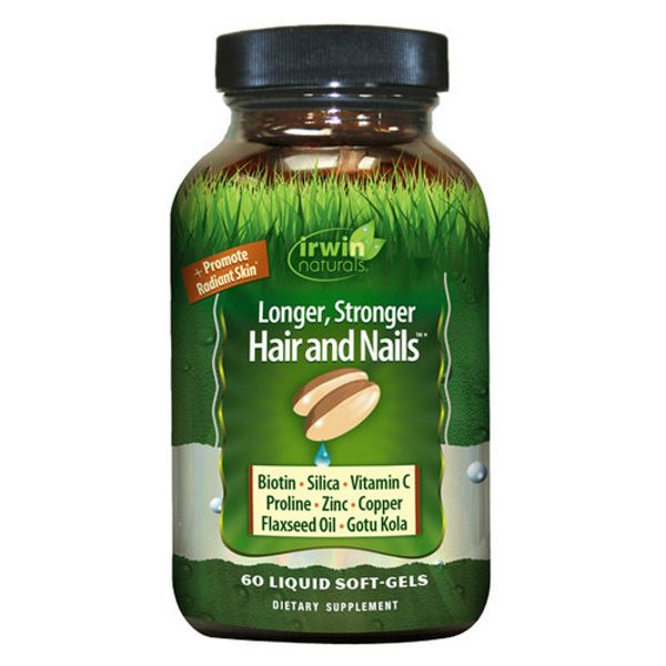 Longer; Stronger Hair & Nails 60 Softgels