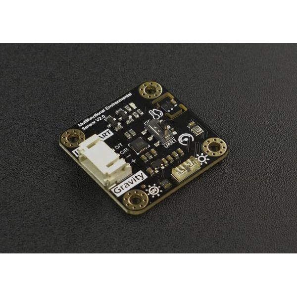 MicroMaker Gravity: High Accuracy Temperature, Humidity, Pressure, Ambient Light and UV Sensor - I2C/UART - SKU SEN0501