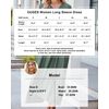 OUGES Fall Maternity Maxi Dresses Long Sleeve Wrap V Neck Baby Shower Dress Maternity Clothes 2023(Gray Green,XL)