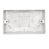 SHPELEC ® Premium Curved Edge White Electrical Sockets Range - Convenient and Versatile Power Solution (USB Type A - 2 Gang (2 Pack))