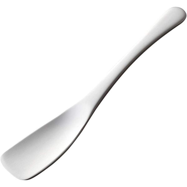 Todye Ice Cream Spoon, Easy to Scoop, Made in Japan, Silver