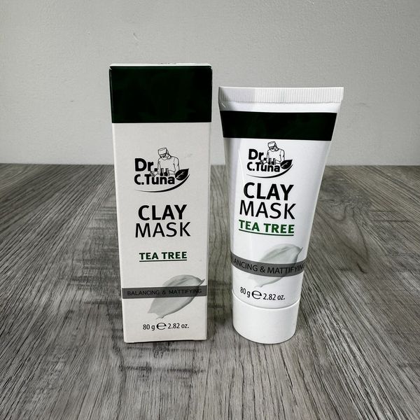 Farmasi Dr C Tuna Clay Mask Tea Tree Rare Limited Edition 2.82 Oz New With Box