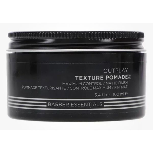 REDKEN Brews Outplay Texture Pomade- Maximum Control 3.4oz **NEW**