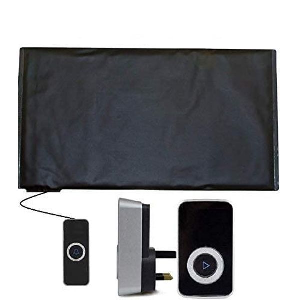 K M Electronics® Wireless Pressure MAT PAD Alarm Alert Floor Door Bedside Security 200M Range