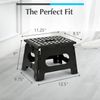 - Folding Step Stool Is Sturdy Enough to Support Adults and Safe Enough for Kids