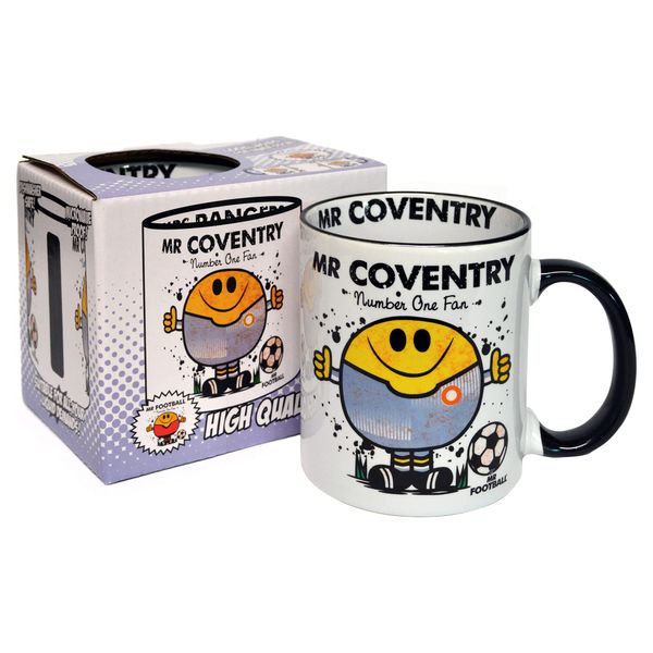 Kapow Gifts Mr Coventry Mug Football Fan Merchandise Memorabilia Gift Boxed Cup, Ceramic, 250ml