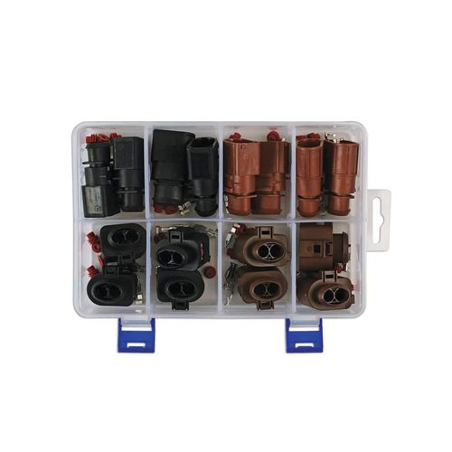 Connect 37398 Assorted VW Electrical Connector Kit 6.3 Series 16pc