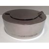 Adjustable Slide Draft Top Damper Cap Vent for Big Green Egg Chimney Stainless
