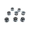 8 Pack Threaded Star Type 3/4"(OD) Round Tubing Insert 1/4-20 Threads S72-244