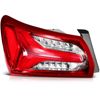 Left Driver Side For 2019-2022 Chevy Malibu Outer Tail Lights Red LED Type