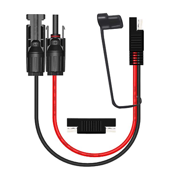 -10AWG Wire and Cable Connector for RV Solar Panels with 1 SAE to SAE Polarity R