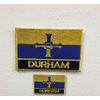 Durham UK County Flags Badges Iron Sew on Embroidered Patch Small | Large (Large)