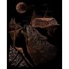 Royal & Langnickel Howl Copper Engraving Art