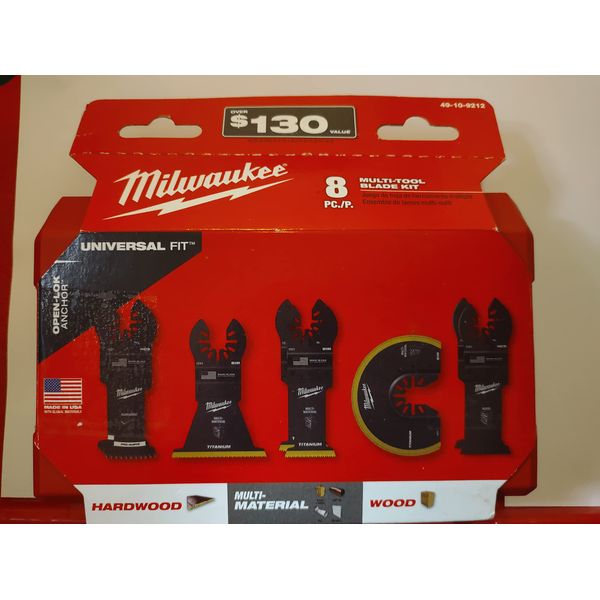 Oscillating Multi-Tool Blade Kit (8-Piece)