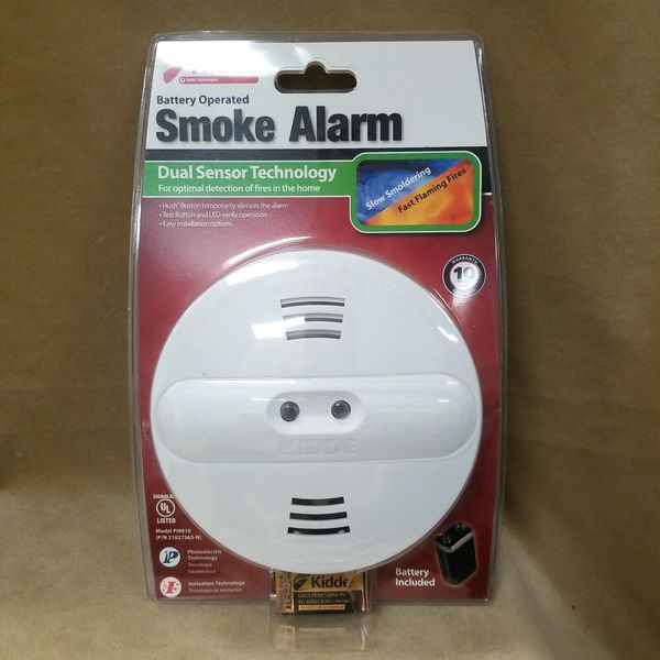 New Kidde Battery Operated Pi9010 Smoke Detector Alarm