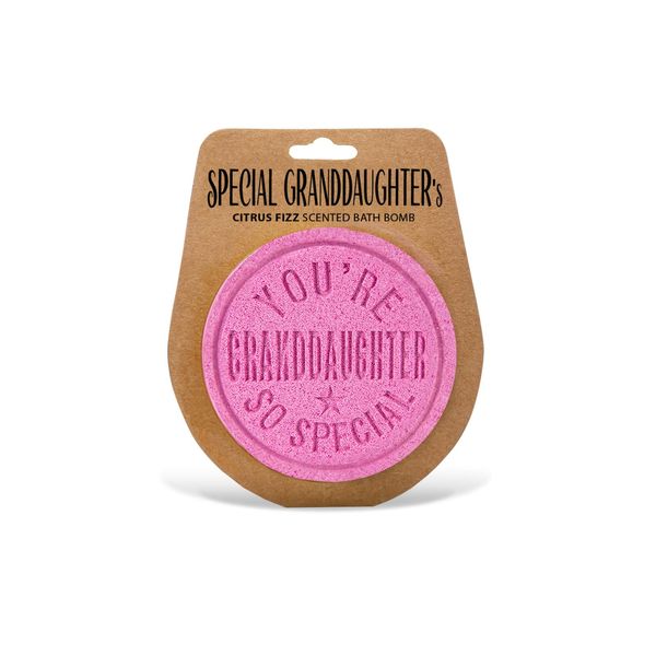 H&H Personalised Scented Bath Bombs - Special Granddaugter