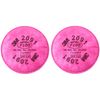 3M Filter 2091 Pair Pink 2091 OHSP