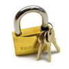 Brass Padlock 60mm Heavy Duty Shed Lock Security Chain TE366