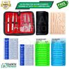 52 Pcs Practice Suture Kit W/Pad Student Training Medical Veterinary German Gr