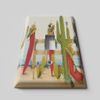 SnazzySwitch Cactus Cowboys Decorative Light Switch Cover - Single Toggle Wall Plate