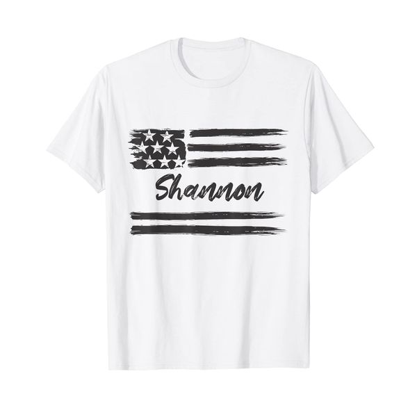 Sharp - Personalized Name, Stars and Stripes, USA Flag T-Shirt