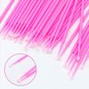 100Pcs Micropore Eyelash Applicator Micro Brushes, Microfibre Brushes for Eyelashes Extensions & Mascara