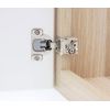 50Pack 1-3/8" Overlay Soft Close Cabinet Door Hinges Face Frame Compact Hinges