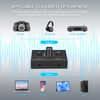 Xsdjasd 3.5mm 2 Input 1 Output/1 Input 2 Output Audio Switcher Box One Key Mute Button