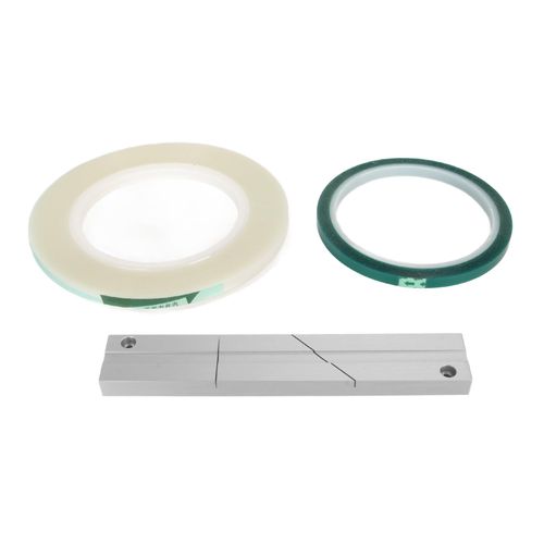 1/4 10inch Tape Splicing Set with Splicing Tape and Leader Tape, Reel to Reel 1/4 10inch Professional Tape Splicing Block.