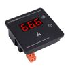 Digital Ammeter Panel, AC Current Meter, 1-120A Measurement Range, Backlit Display LED Screen, No External Power Needed, High Efficiency Measuring