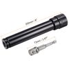 sourcing map 1/2 Inch Socket Wrench Accessory Set 30 mm Deep Hexagonal Socket with 8 Inch Length and 1/4 Inch Hex Shank Adapter