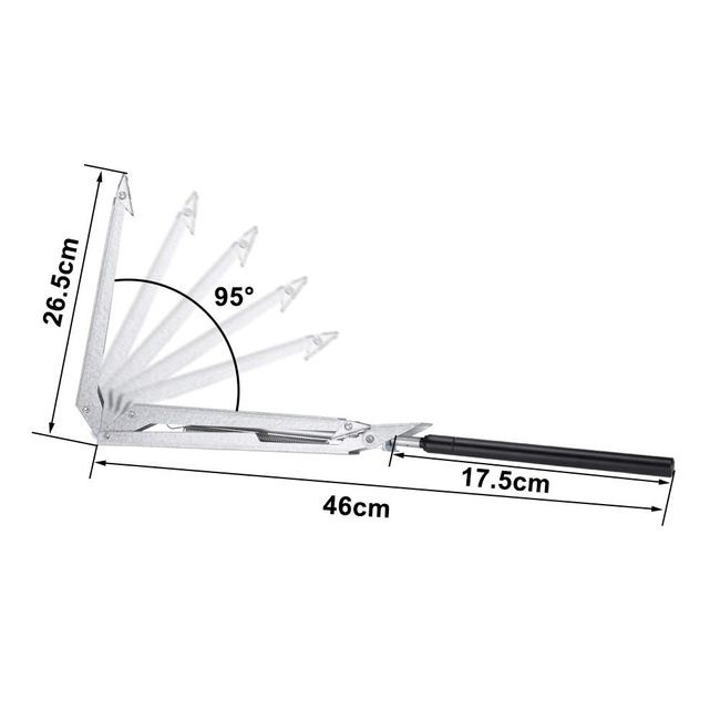 Randaco Gewächshaus Fensteröffner, Hubkraft 7kg, Automatischer Fensterheber, Öffnen und Schließen durch Temperatursteuerung automatisch, ubhöhe 45 cm