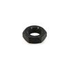 Iron / Trivalent Black Small Hex Nut [3 Types] (Left Thread, Fine) M12 (6 Pieces)