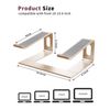 ALASHI Laptop Stand for Desk, Aluminum Computer Riser, Ergonomic Notebook Hol...