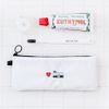 2nul Toothbrush Pouch Toothbrush Pouch Mesh Toothbrush Case Off White