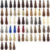 prinfantasy Long Ponytail Extension Curly Clip in Hair Extensions Pony Tails Claw on Wavy Synthetic Hairpieces Jaw One Piece for Women Girls Natural GBMW016