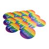 Rainbow Round Design Table Numbers for Holders (1-12) - XTNRB1