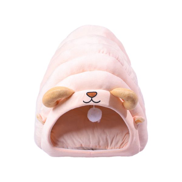 Cat Bed Cave Soft Warm Hooded Cat Bed Self Warming Pet Puppy Kitten Cave Bed