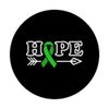 Hope Kidney Disease Awareness PopSockets Swappable PopGrip