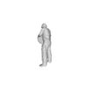Printle W Homme 059-Traffic Construction Worker with Sign Figure Dioramas and Model Train Sets CHOOSE YOUR SCALE