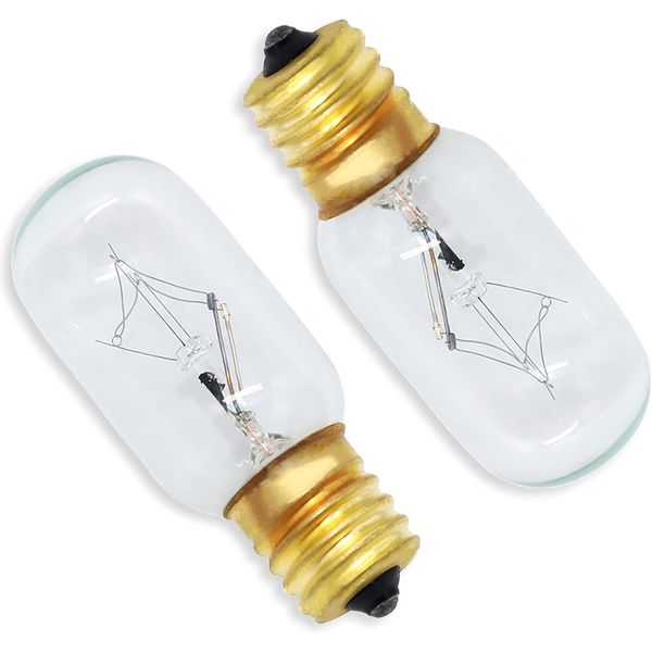 GE Microwave Light Bulb 40W 130V Replacement Part 2-Pack WB36X10003